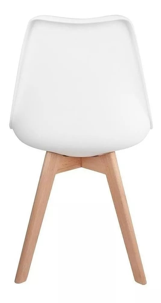 Cadeirajantar Empório Tiffany Saarinen Base Wood,branco, 1 U Estrutura da cadeira Branco